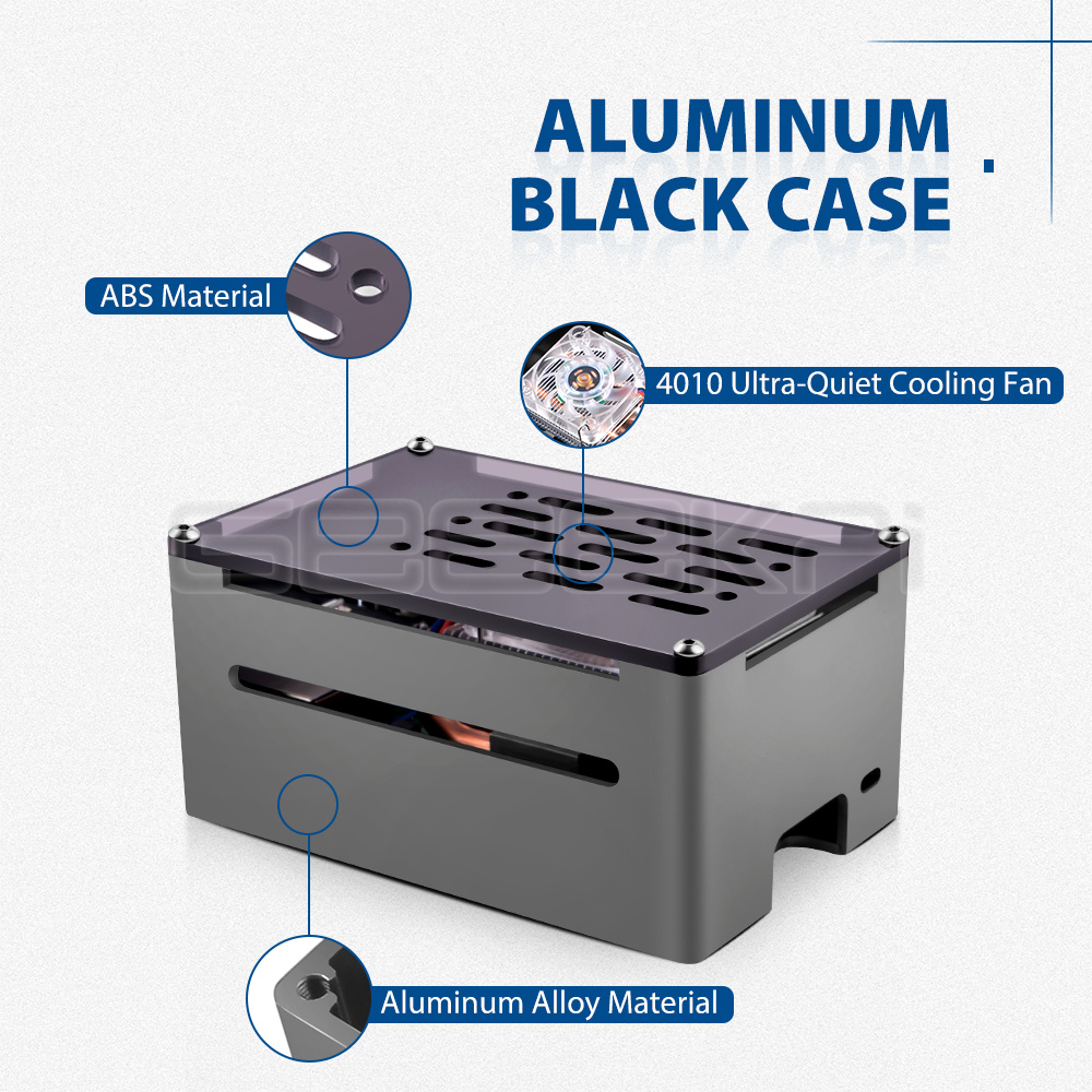 GeeekPi  Aluminum Brick Case B - Argon One V3 M.2 Nvme Case 评论和价格